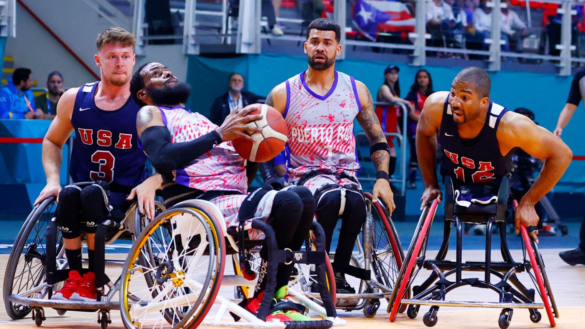 EE.UU. marcha firme en la defensa del título del baloncesto en silla de ruedas