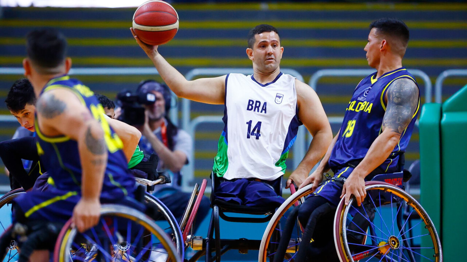Wheelchair Basketball: Colombia Consolidates Victory over Brazil