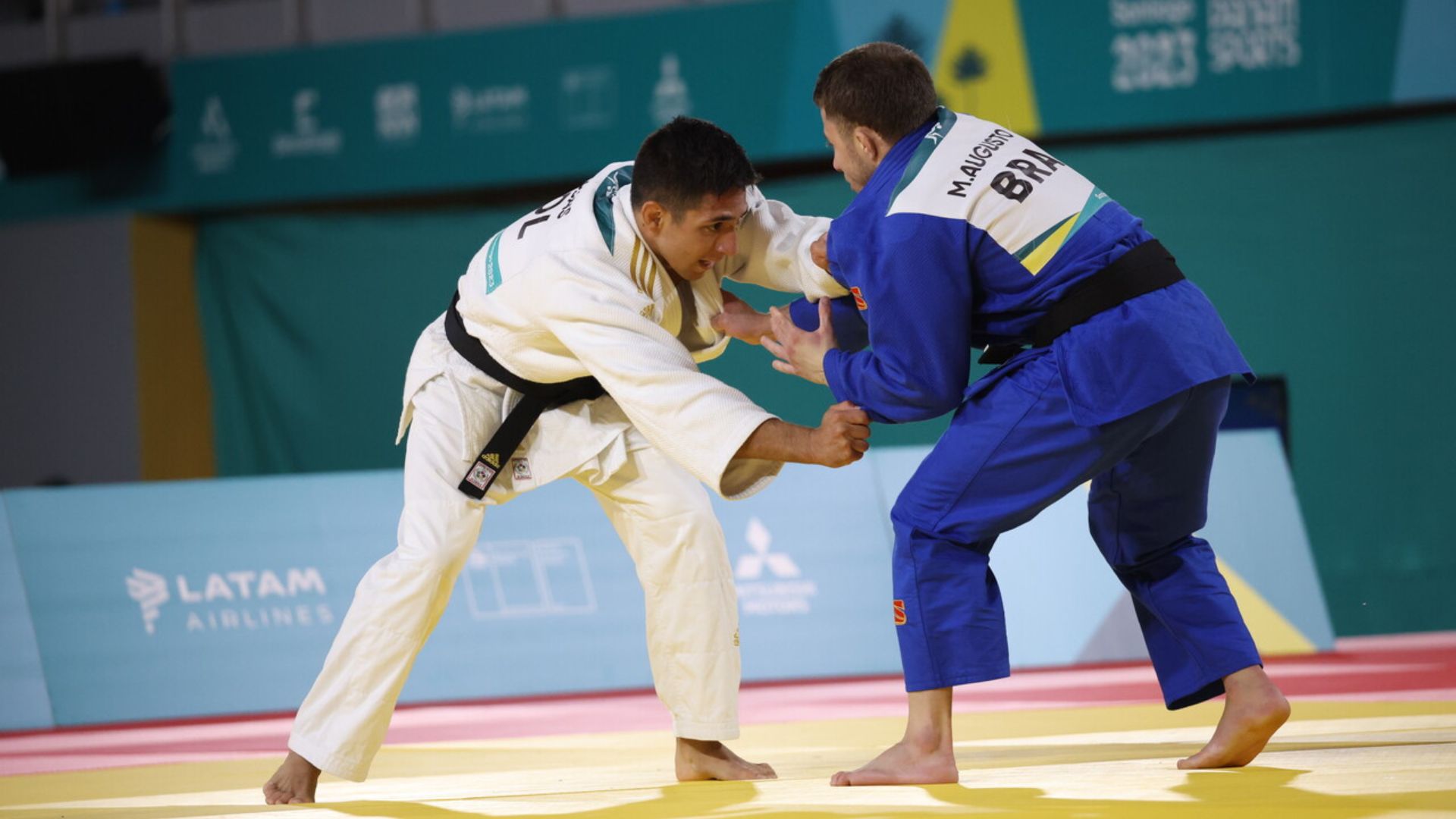 Brasil domina en el primer día del judo en Santiago 2023