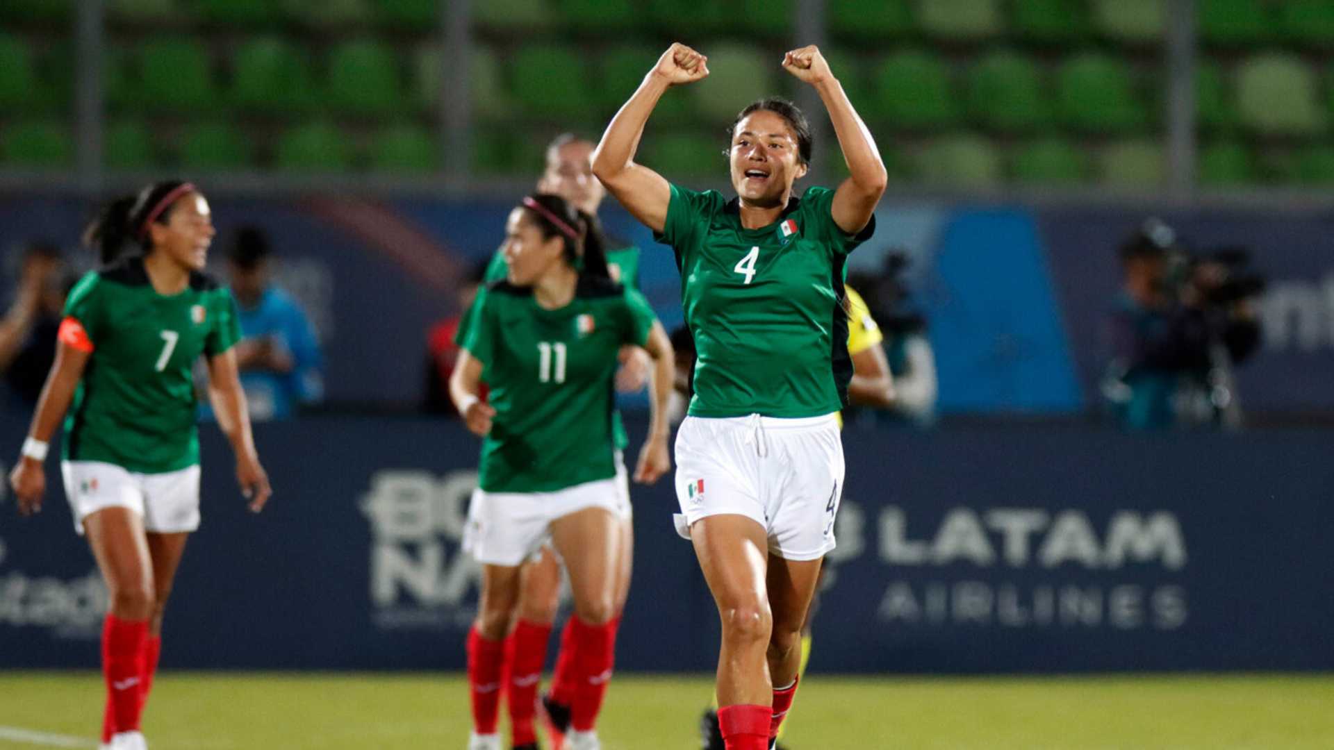 Mexico won gold in female's football by defeating Chile