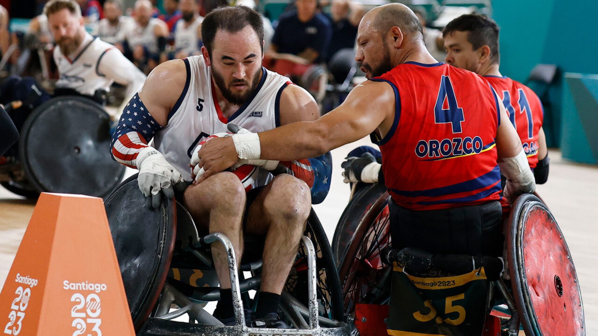 Estados Unidos va por el oro en el rugby en silla de ruedas
