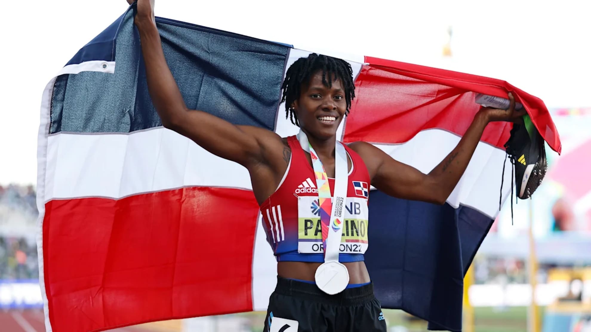 La dominicana Marileidy Paulino está en la cúspide del atletismo mundial. (Foto: Olympics).