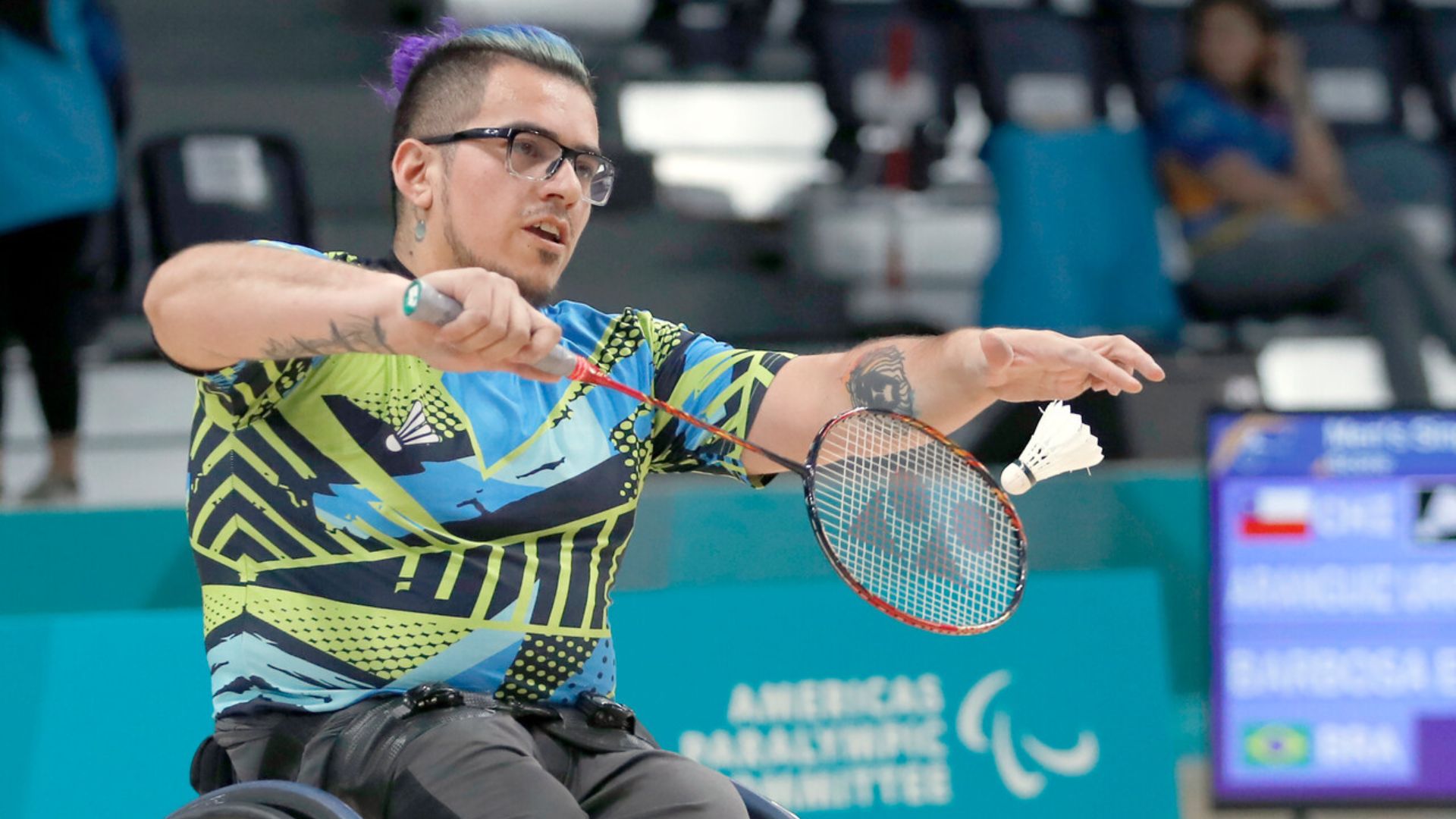 Para Badminton: Chilean Jaime Aránguiz is Figthing For a Medal