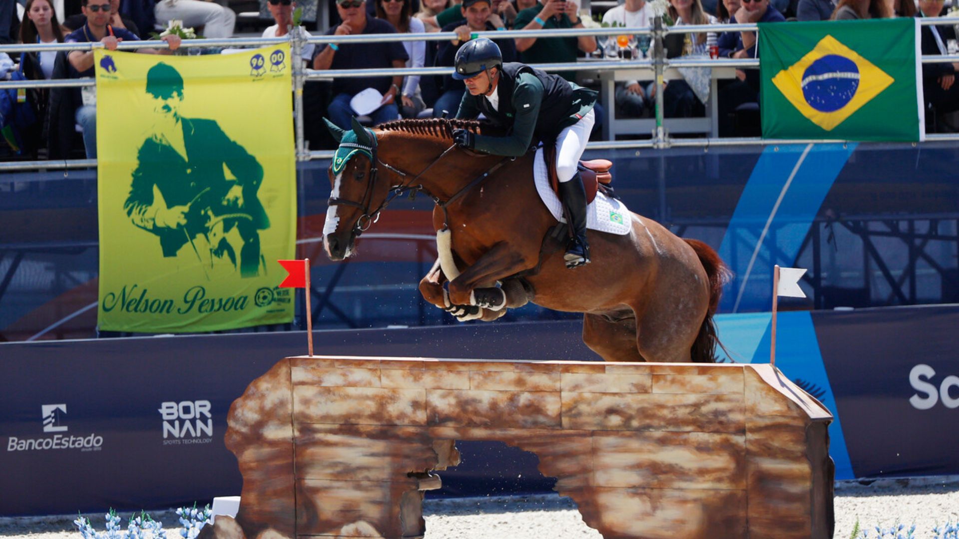 Brazil Dominates the First Day of the Equestrian Show Jumping Competition