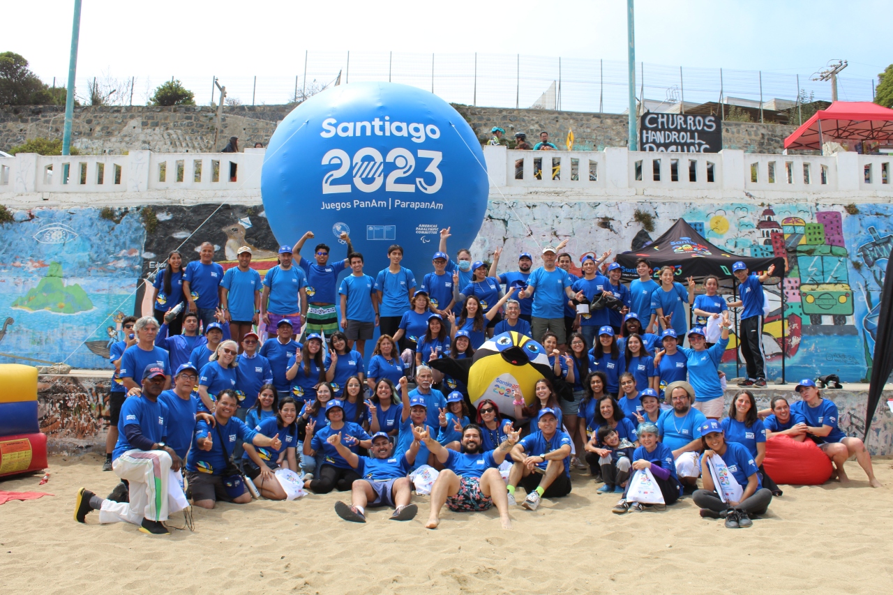 Voluntarios y voluntarias Santiago2023