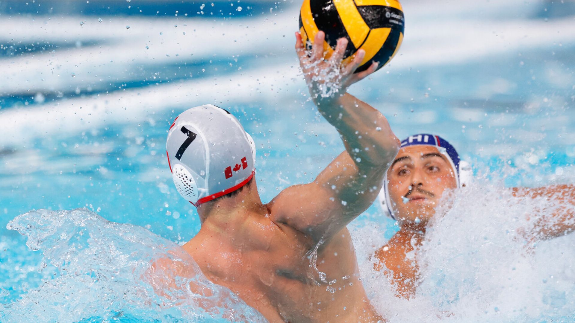 Canada easily overcomes Chile in male water polo