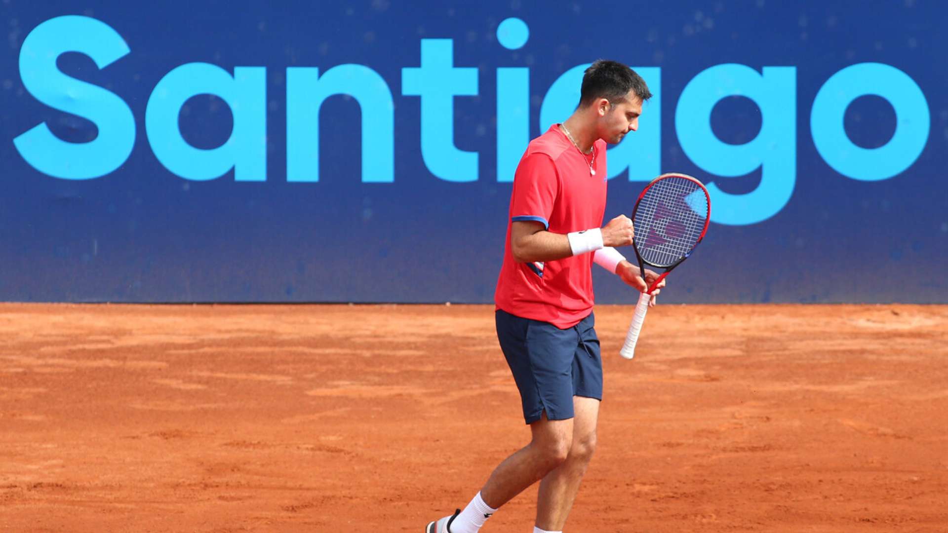 Tomás Barrios places Chile's in the male’s tennis semi-finals