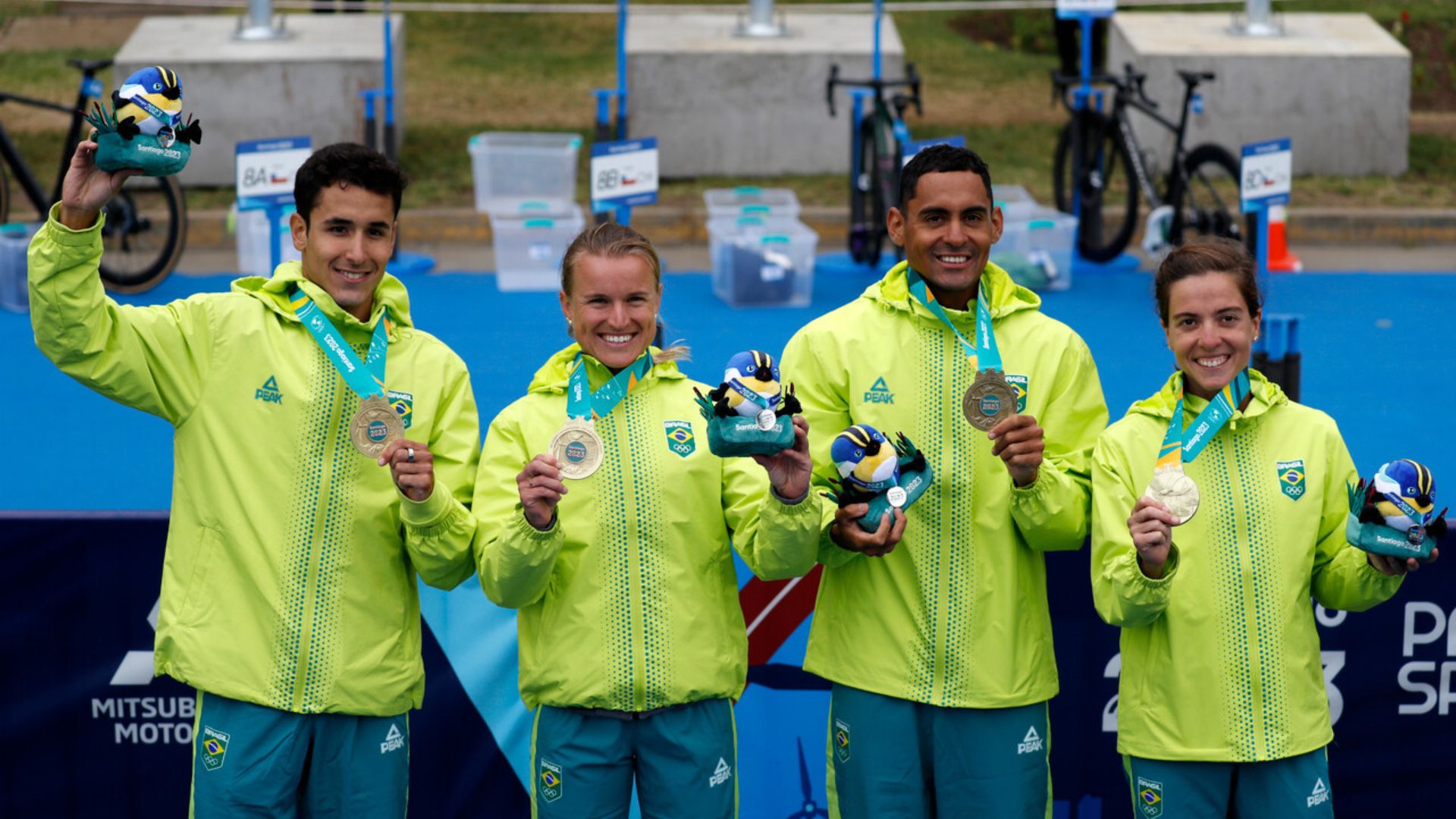 Brazil Takes Gold in Triathlon Relay Mixed