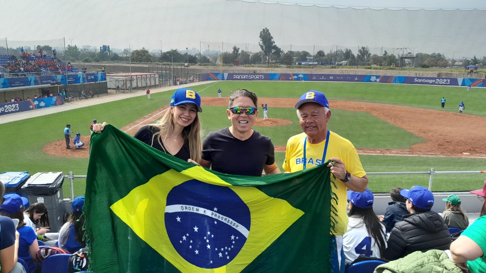 El béisbol brasileño, una samba del sol naciente en Santiago 2023
