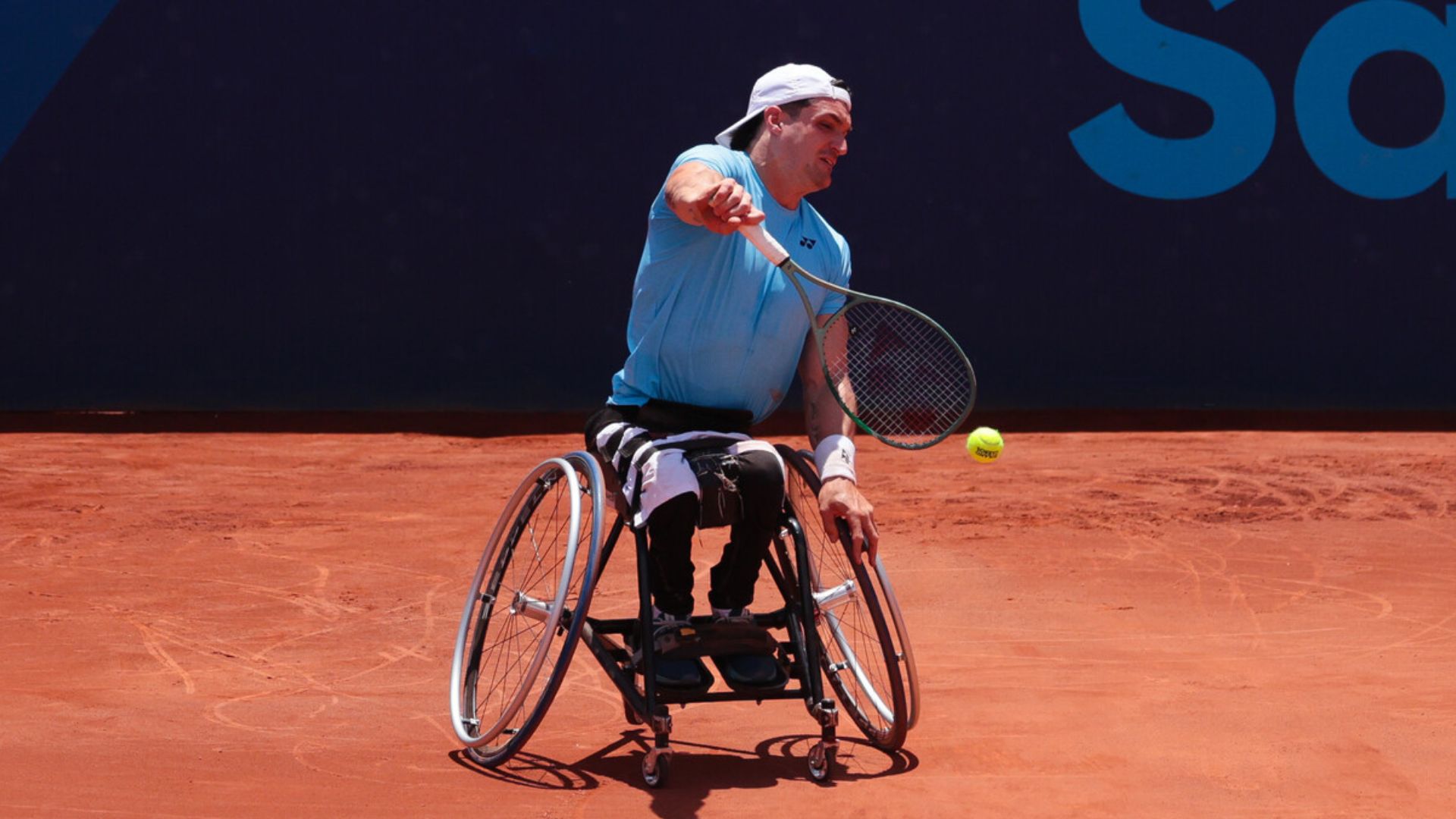 Tenis en silla de ruedas: argentino Gustavo Fernández pasó fácil a semifinales
