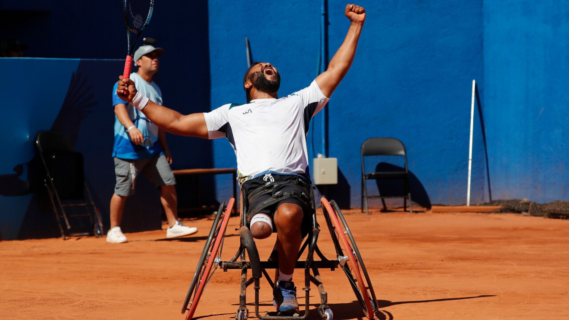 Daniel Rodrigues le dio a Brasil el bronce en el tenis en silla de ruedas