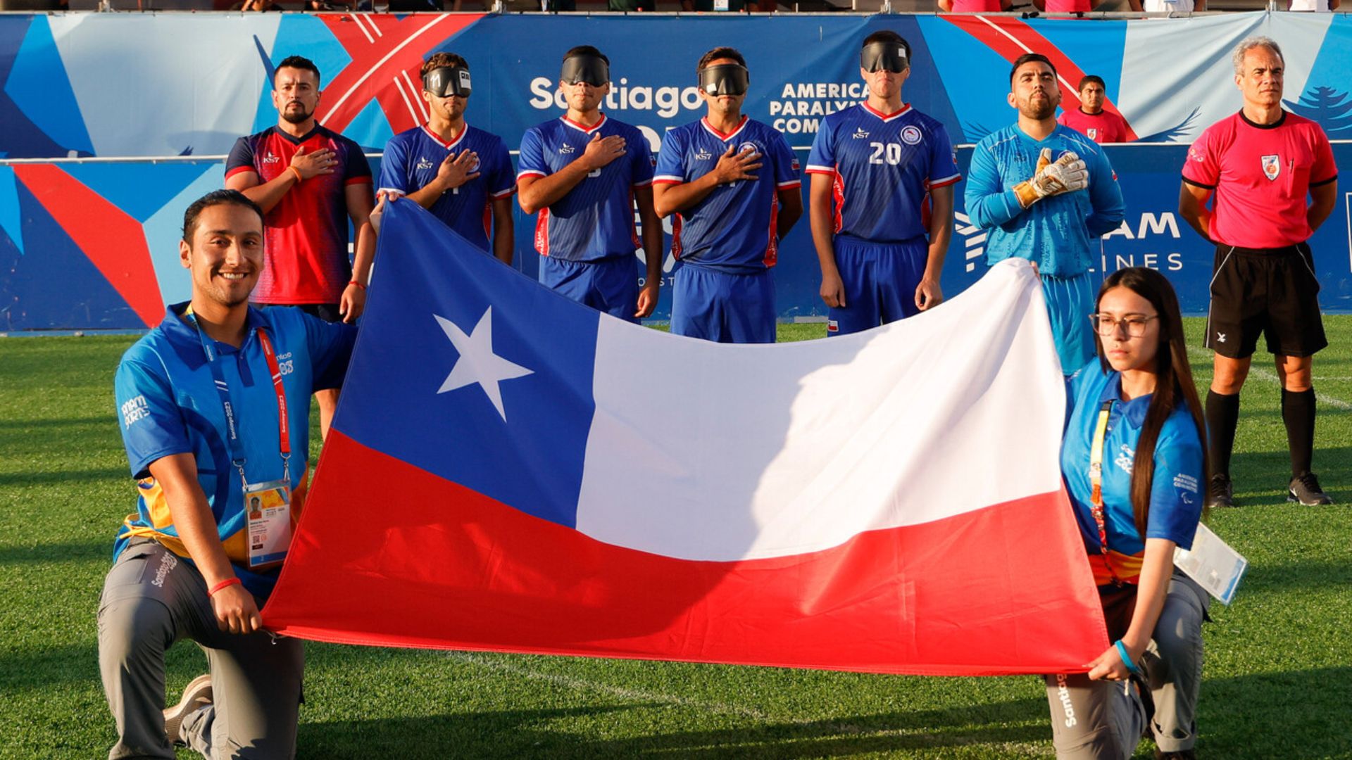 Chile buscará una inédita medalla en el Fútbol para ciegos