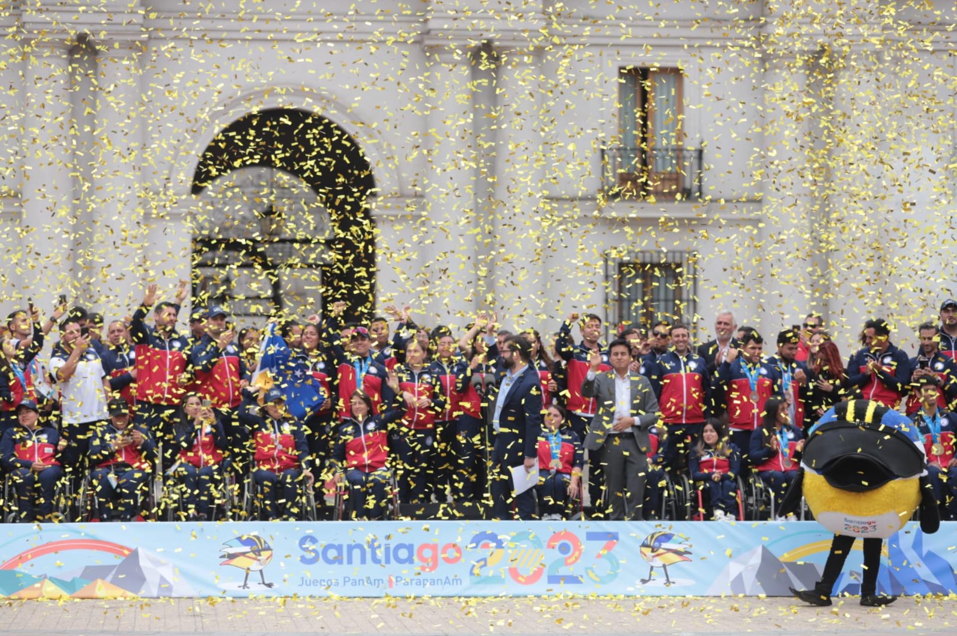 Los Juegos dicen adiós con el Team ParaChile ovacionado en La Moneda