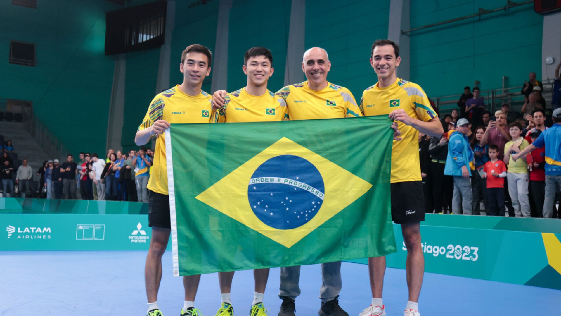 Tenis de Mesa: Brasil consiguió presea de oro en final por equipos masculino