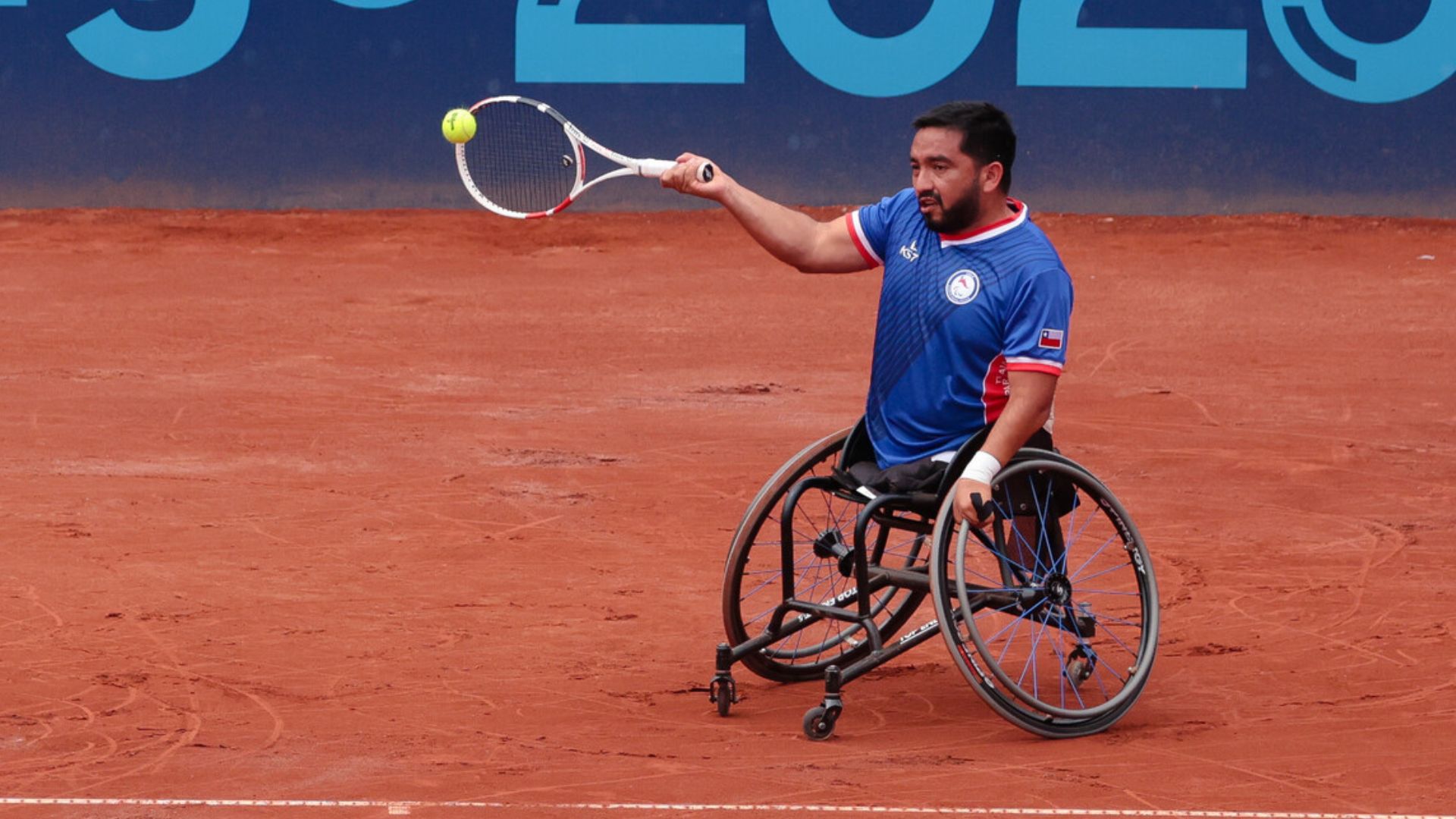 Francisco Cayulef Enters the Battle for Medals in Wheelchair Tennis