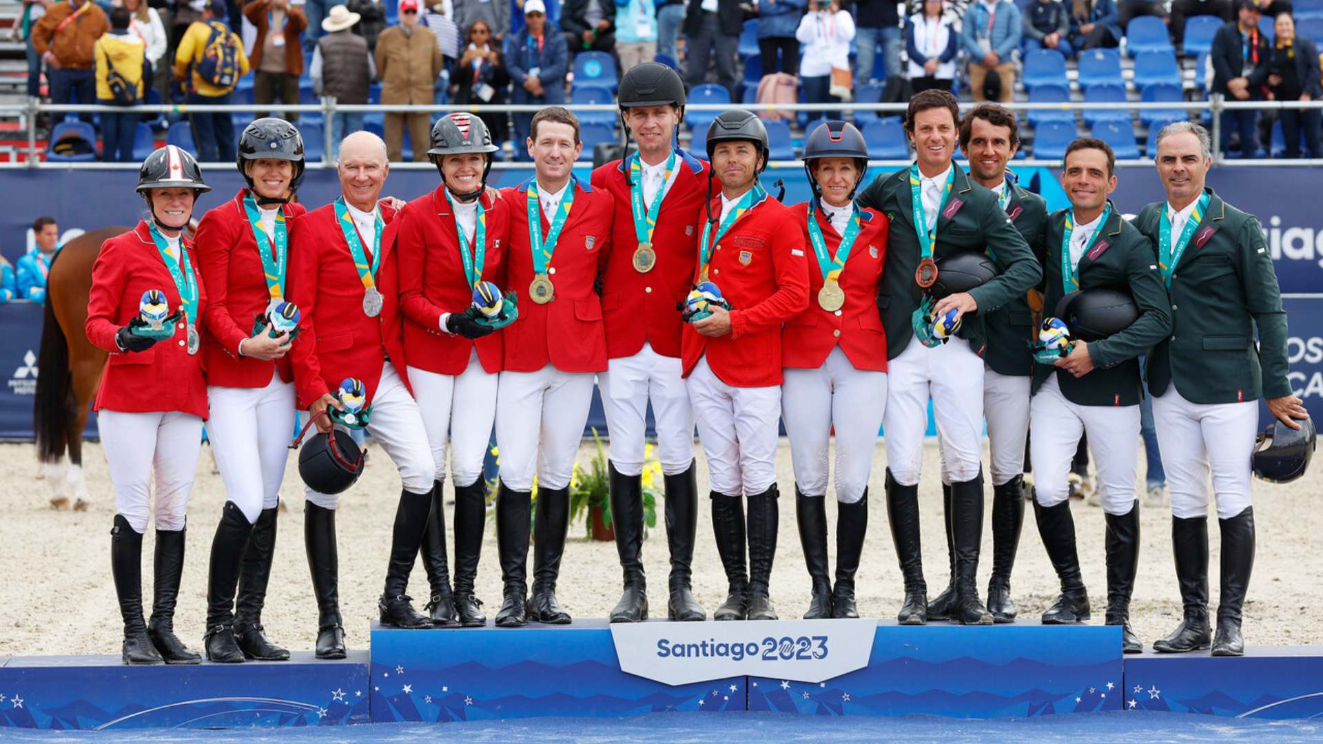 USA adds new gold in equestrian jump and solidifies first place in medal table