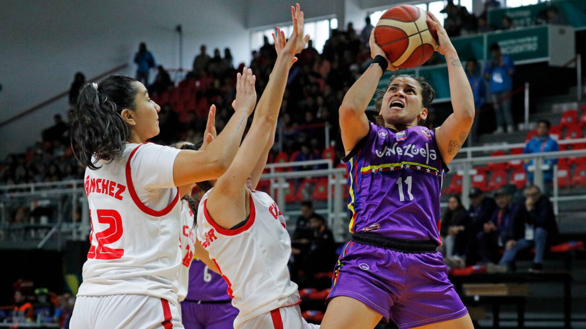 Female’s Basketball: Venezuela defeated Chile and finished in fifth place