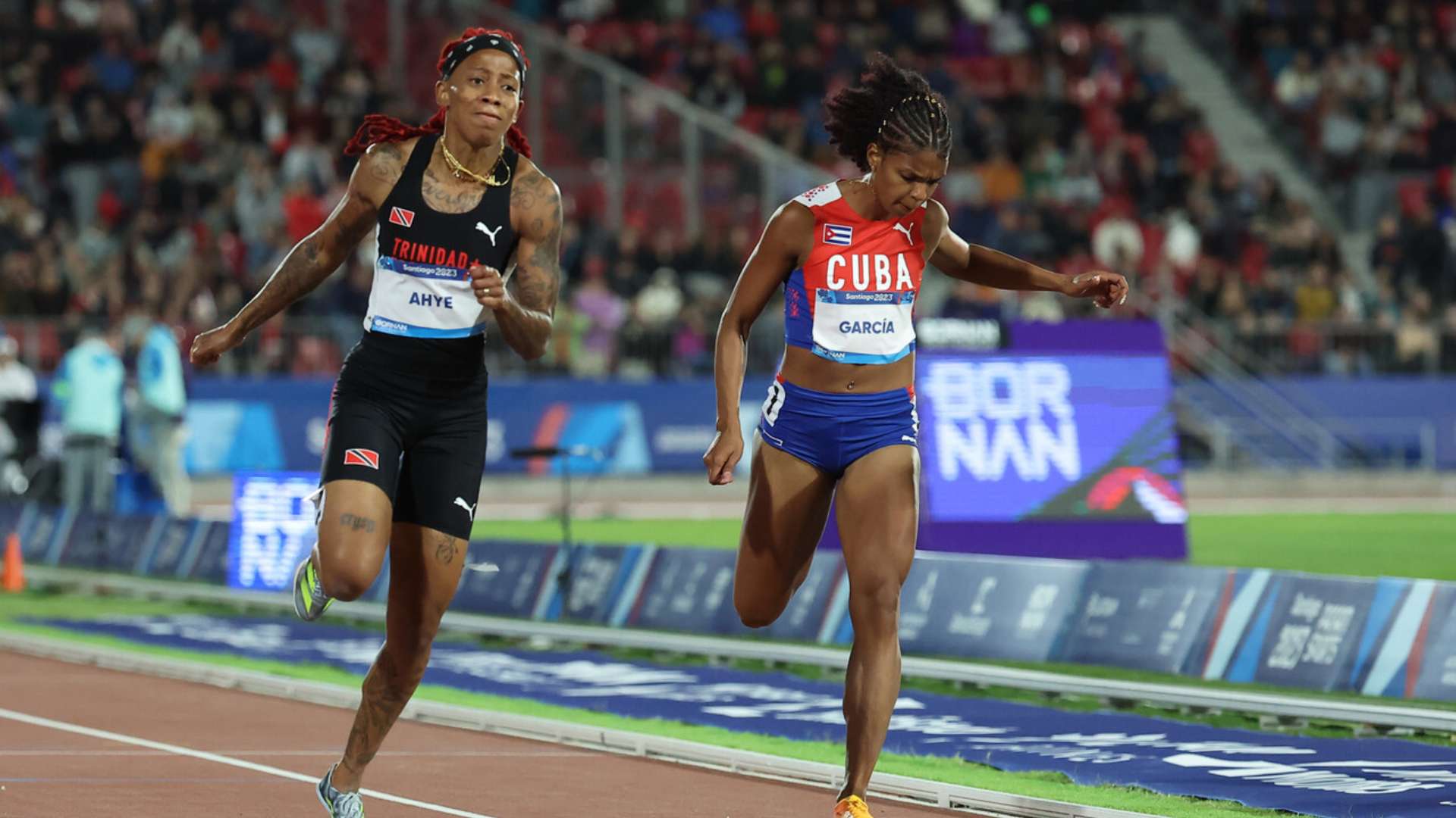 Cubana Yunisleidy García gana los 100 metros femeninos