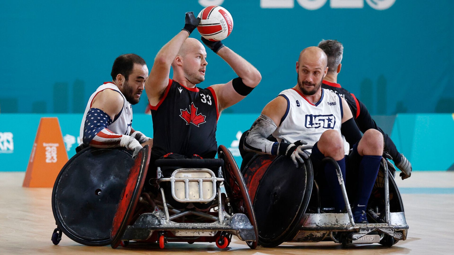 Rugby en silla de ruedas: Canadá se quedó con el "clásico"