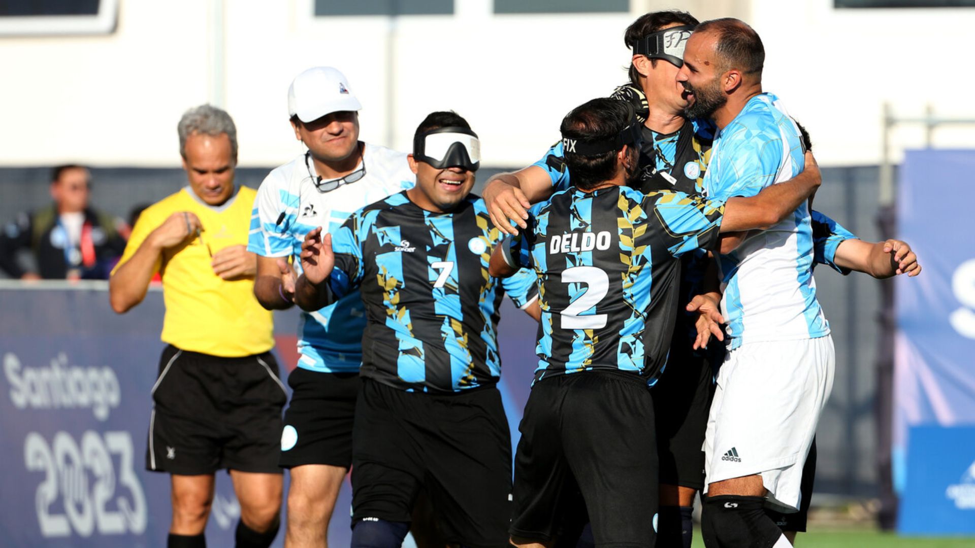 Fútbol para ciegos: Argentina derrotó a Chile y se quedó con el bronce