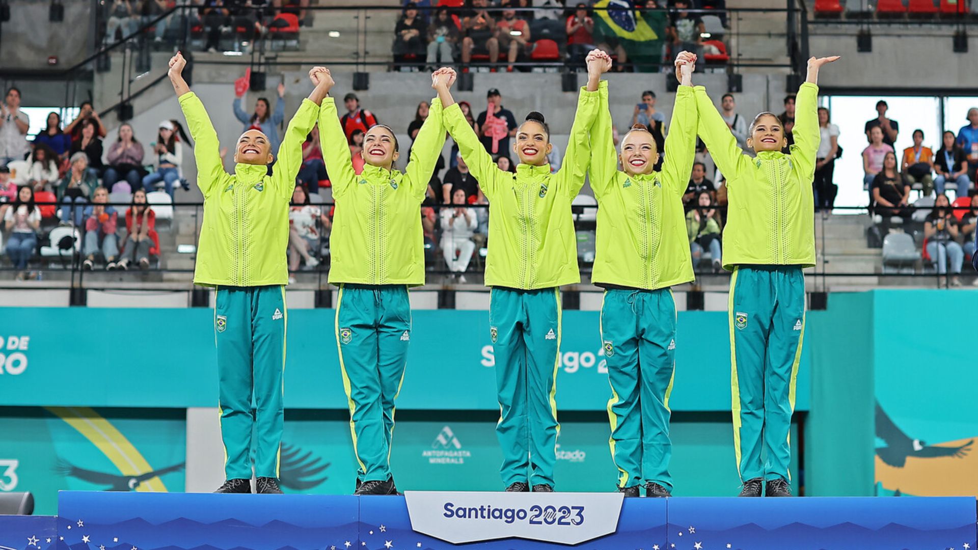 Brazil concludes rhythmic gymnastics with another gold in 3 ribbons and 2 balls