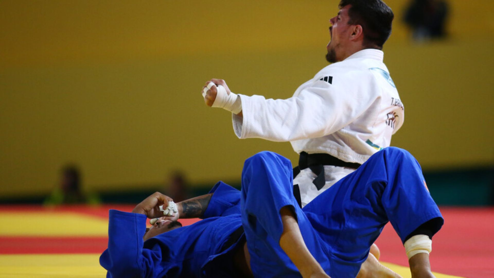 Judo: Chilean Thomas Briceño advances to the final in the -100-kilogram category