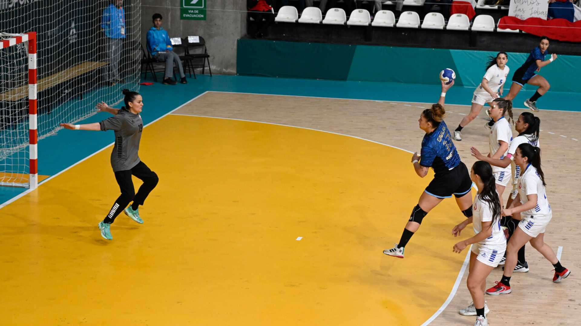 Argentina se impone a Chile en el balonmano femenino
